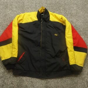Vintage KENT by Jayven Colorblock Padded Jacket Bomber‎ USA Made Large
